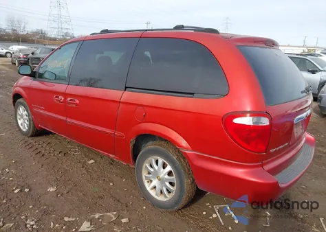 2001 Chrysler Town & Country Ex из США, поврежденный, VIN 2C8GP74L41R294144